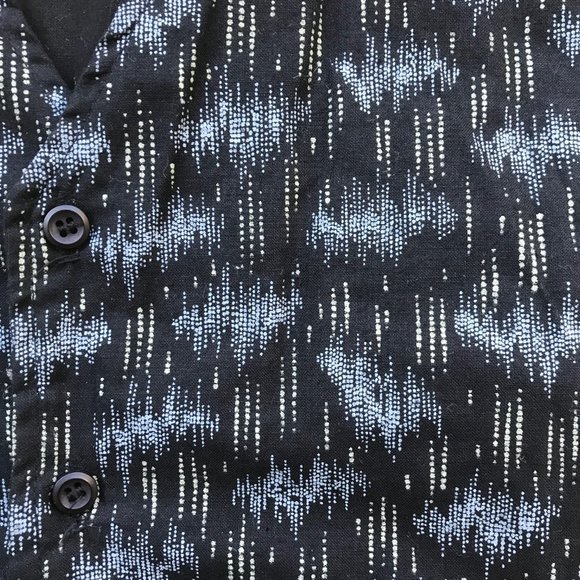 Ikat Print Vest Mens Size M - Picture 2 of 5